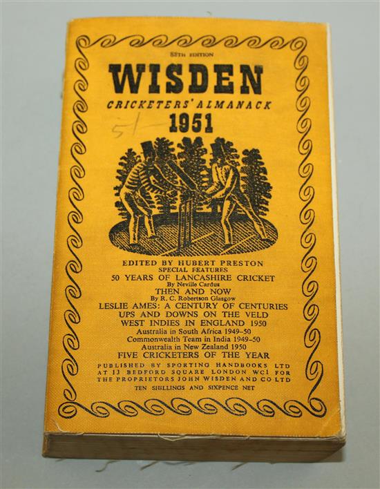 Wisden, John - Cricketers Almanack (10)